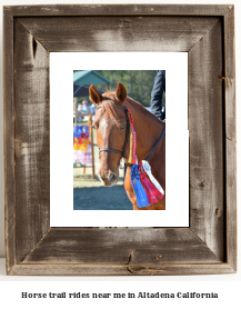 horse trail rides near me in Altadena, California